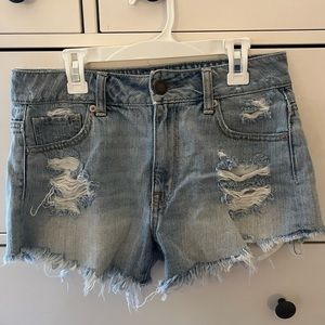 American eagle jean shorts
